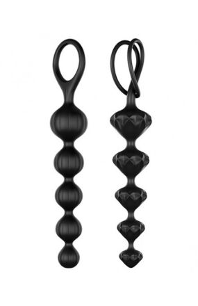 Zestaw Koralików Analnych Love Beads Black Satisfyer