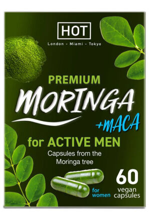 Suplement dla mężczyzn Premium Moringa Active Men Caps 60 Stk. Hot