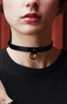 Delikatna Skórzana Obróżka Upko Leather Thin Choker UPKO - 2