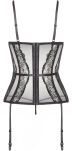 Ravenna corset black Gorset i stringi - 13