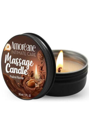 Świeca Do Masażu Massage Candle Praliné Rocher 30Ml Amoreane