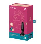 Korek Analny Plug-Ilicious 2 Black Satisfyer - 5