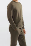 Justin Komplet dresowy męski khaki - 3