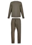 Justin Komplet dresowy męski khaki - 5