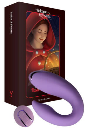Wibrator dla par FairyGasm PleasureBerry Violet