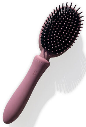 Vibraliss wibrująca szczotka do włosów Vibrating Brush Rose Pudre