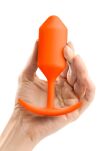 Korek analny Snug Plug 3 Orange b-Vibe - 5