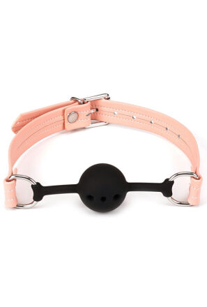 Liebe Seele knebel Pink Organosilicon Ball Gag