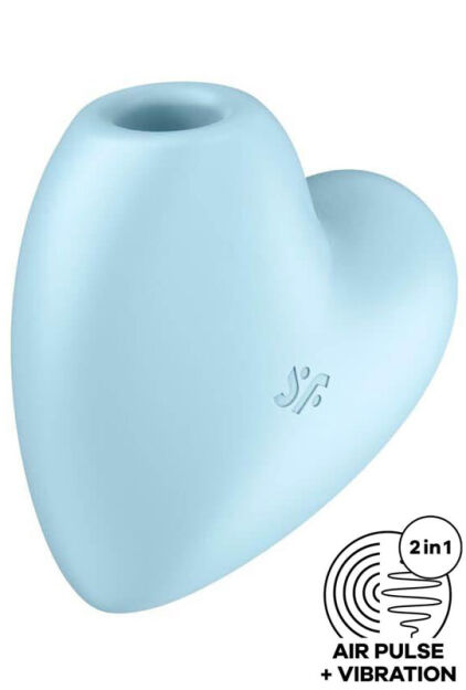 Stymulator łechtaczki Cutie Heart Blue Satisfyer