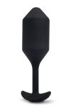 Korek analny Vibrating Snug Plug 4 Black b-Vibe - 3