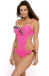 Evelyn M-530 Rosa Shocking Kostium kąpielowy - 2