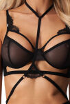 Komplet 3-Częściowy Premisis Black S/M Premium Obsessive - 5