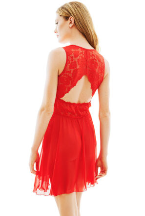 Margarita Chemise Red Koszulka