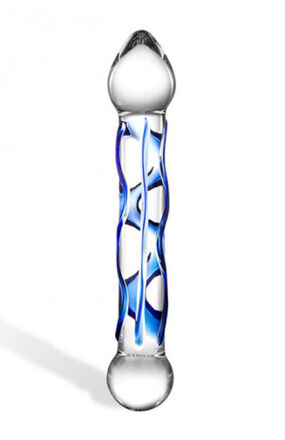 Szklane Dildo Ze Stymulującą Teksturą Full Tip Textured S Dildo Glas