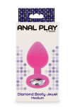 Korek Analny Toyjoy Anal Play Diamond Booty Jewel Medium Pink TOYJOY - 5