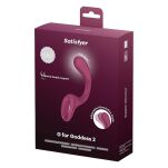 Wibrator G for Goddess 2 Wine Red Satisfyer - 4