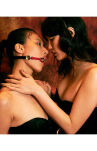 Niewidzialny Knebel Rozwieracz Upko Invisible Mouth Gag Black Straps UPKO - 6