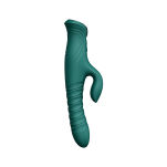 Wibrator króliczek Mose 2 Turquoise Green Zalo - 4