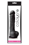 Dildo Ns Novelties Colours Pleasures Black NS Novelties - 2