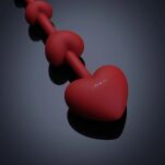 Koraliki analne serduszka Heart Anal Beads Upko - 4