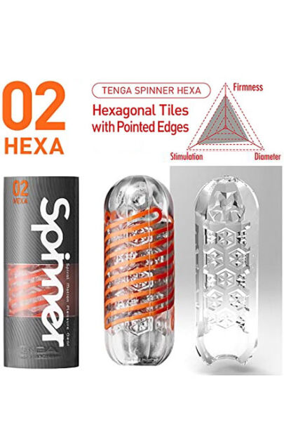 Masturbator Spinner 02 Hexa Tenga