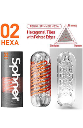 Masturbator Spinner 02 Hexa Tenga