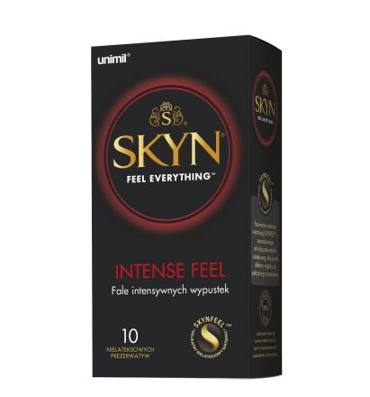 Skyn Intense Feel Prezerwatywy Nielateksowe 10 Szt. Unimil