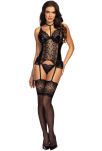 Noir Fantasy corset Gorset i figi - 8