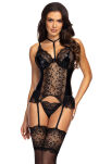 Noir Fantasy corset Gorset i figi - 5