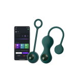Kulki Do Ćwiczeń Mięśni Kegla Crystal Duo Green Magic Motion - 2