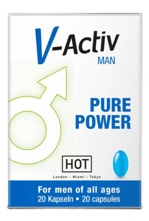 Suplement dla mężczyzn V-Activ Caps for men 20 Caps Hot
