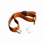 LOCKINK zestaw knebli Ball-Gag & Gag-Bite Set Brown - 2
