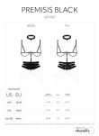 Uprząż Premisis Black S/M/L Premium Obsessive - 8