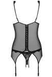 Obsessive gorset ze stringami Emperita S/M - 6