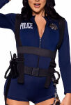 Kostium Policjantki Flirty Cop Romper M Leg Avenue - 7