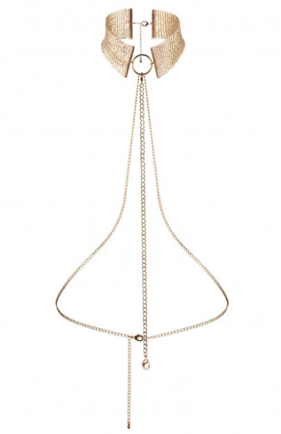 Obróżka Desir Metallique Metallic Mesh Collar Bijoux Indiscrets