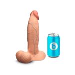 Dildo 23 cm Slipskin 9 Inch Girthy B-Vibe - 4