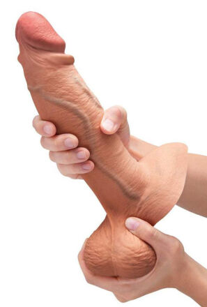 Dildo 23 cm Slipskin 9 Inch Girthy B-Vibe