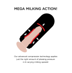 Masturbator Pdx Elite Vibrating Mega Milker Light Pipedream - 3