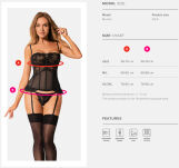Serena Love Gorset i stringi - 8