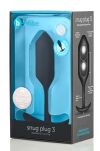 Korek analny Snug Plug 3 Black b-Vibe - 6