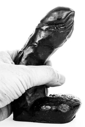 Dildo AB01 Jason 11 x 4.7cm All Black