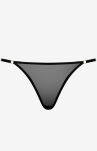 Czarne Stringi Ginny Black S/M Promees - 4