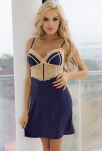 Vromarim Galaxxy Blue Collection Koszulka i Stringi - 2