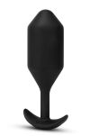 Korek analny Vibrating Snug Plug 5 Black b-Vibe - 2