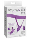 Uprząż z wibratorem Hands Free Strap On 1 Motor Fantasy For Her - 6