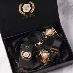 Uprząż FAUSTINA III – Waist/Thigh Triangle Harness Kinky Diva - 11
