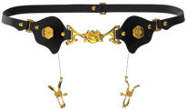 Pas Mystic Bond Collection - Belt With Labia Extender Clamps UPKO - 2
