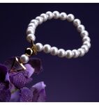 Perłowy Naszyjnik - Obóżka Upko Moist Eyes Pearl Necklace / Collar UPKO - 2
