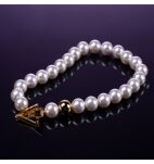 Perłowy Naszyjnik - Obóżka Upko Moist Eyes Pearl Necklace / Collar UPKO - 3
